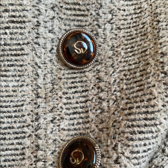 St. John Couture by Marie Gray skirt and jacket cardigan sweater Two Piece Set - Picture 8 of 10